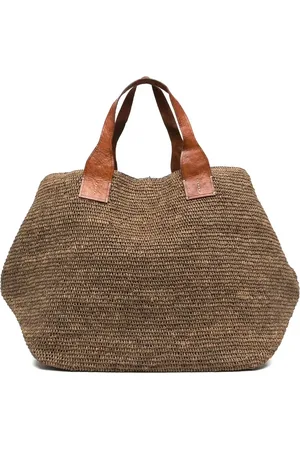 IBELIV Sac cabas à effet nervuré