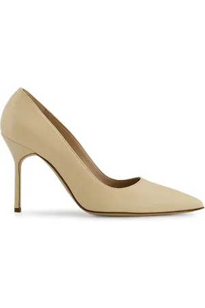 Manolo Blahnik Escarpins en cuir 105 mm