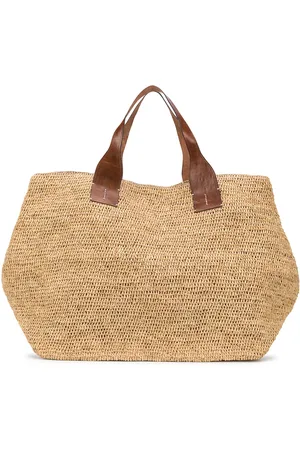 IBELIV Sac cabas Rio en paille tressée