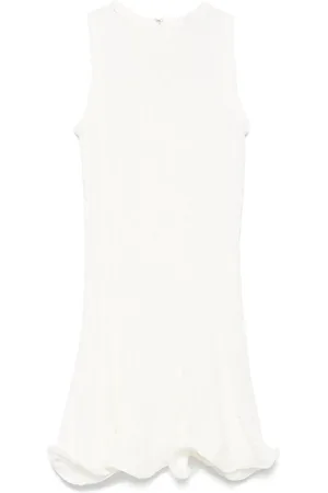 Msgm Robe courte à fini texturé