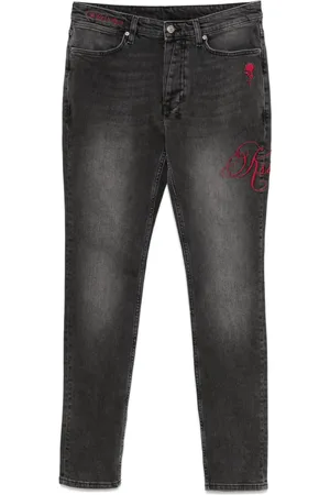 KSUBI Jean skinny à effet usé