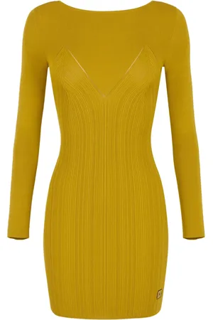 Elisabetta Franchi Robe courte à bretelles croisées