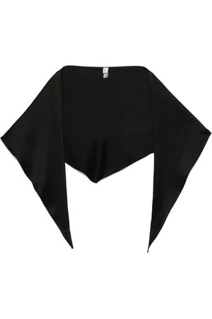 Totême écharpe triangulaire en satin
