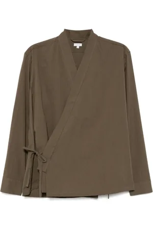 CARUSO Veste en seersucker