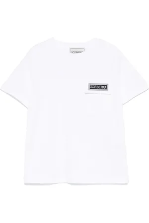 Iceberg T-shirt à patch logo
