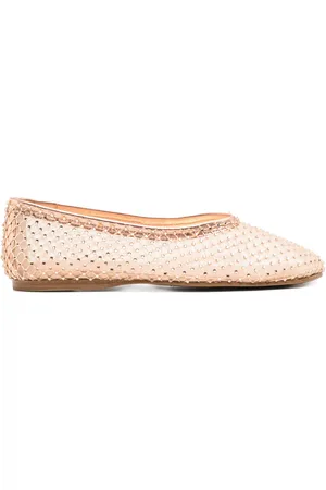 FORTE FORTE Ballerines en mesh à ornements en cristal