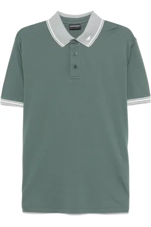 Emporio Armani Polo à logo brodé
