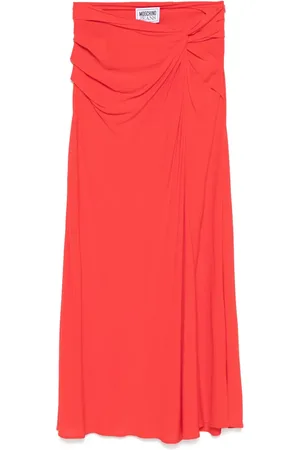 Moschino Jupe mi-longue à détail noué