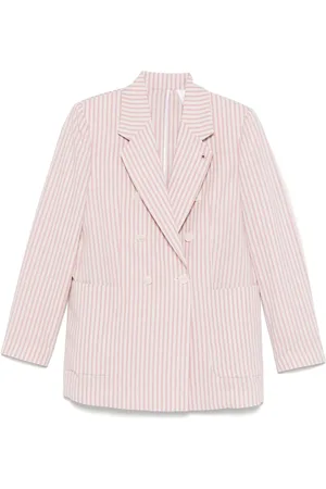 Manuel Ritz Blazer croisé à rayures
