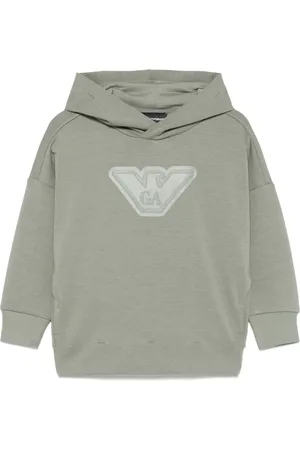 Emporio Armani Hoodie à logo imprimé