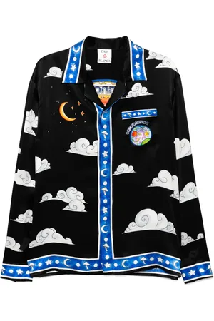 Casablanca Chemise à col cubain
