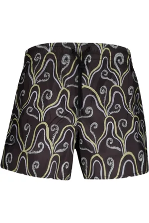 COMMAS Short de bain à imprimé abstrait