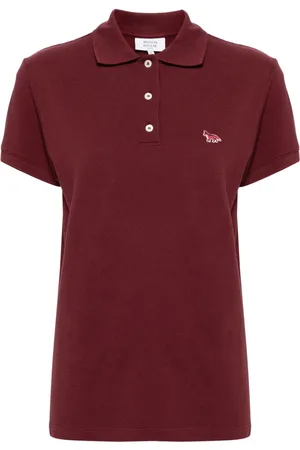 Maison Kitsuné Polo à patch logo