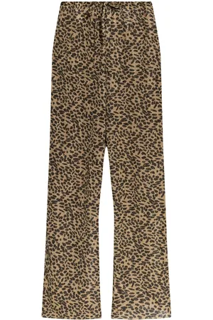 Oseree Pantalon à détails métallisés