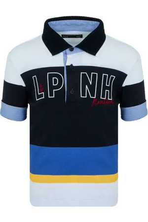Lapin House Polo à logo imprimé