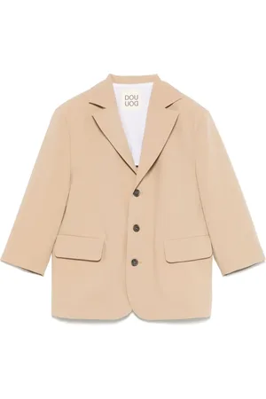DOUUOD KIDS Blazer à simple boutonnage