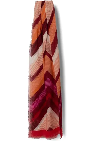 Missoni Anneau de foulard à motif géométrique