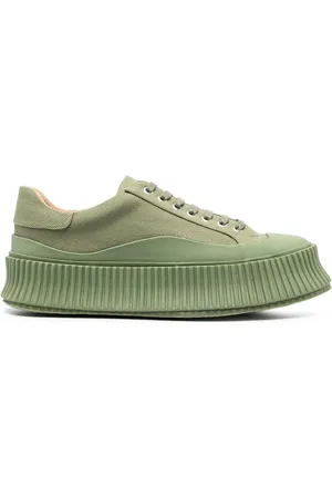 Jil Sander Baskets à semelle épaisse