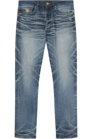 VERSACE Jean Made in Japan à coupe droite