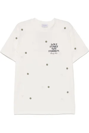 Family First T-shirt à imprimé graphique