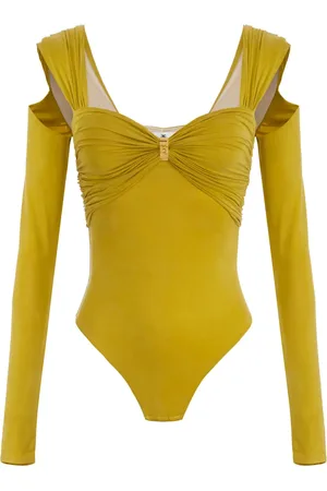 Elisabetta Franchi Body à manches à découpes