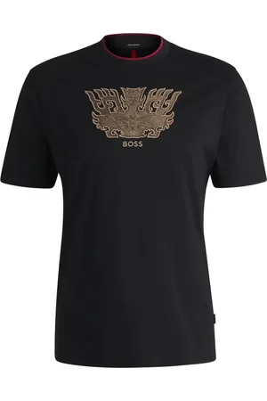 HUGO BOSS T-shirt à logo brodé