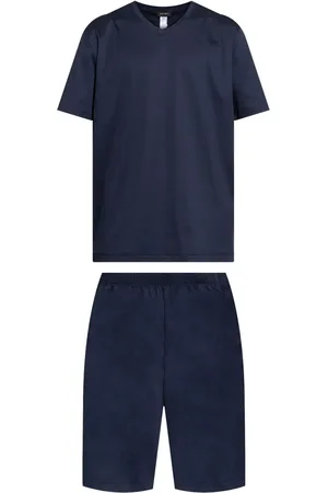 Hanro Pyjama à logo imprimé