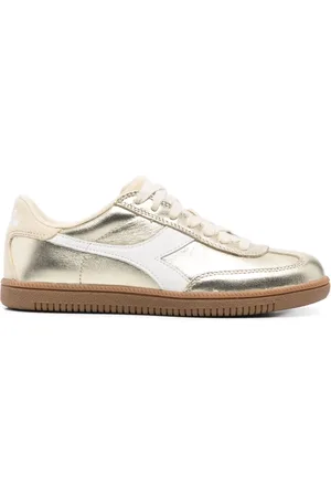 Diadora Baskets à effet métallisé