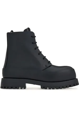 Salvatore Ferragamo Bottines en cuir à lacets
