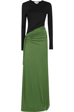Victoria Beckham Robe longue à design drapé