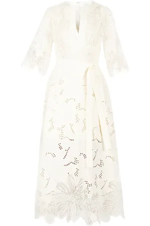 Elie saab Robe mi-longue à broderies