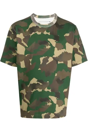 Heron Preston T-shirt à imprimé camouflage