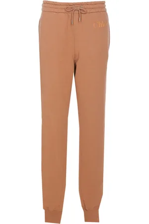 Chloé Pantalon de jogging à logo brodé