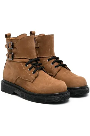 GALLUCCI Bottines en cuir à lacets