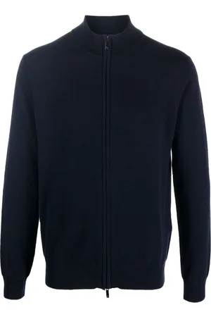 Giorgio Armani Cardigan zippé à manches longues