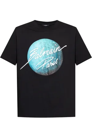 Balmain T-shirt à imprimé graphique