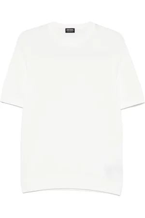 Ermenegildo Zegna T-shirt à patch logo