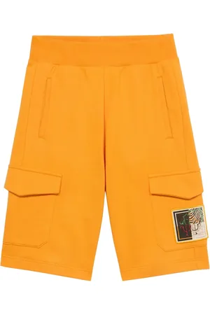 Roberto Cavalli Short de sport à logo brodé