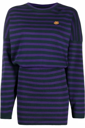 Kenzo Robe courte à rayures