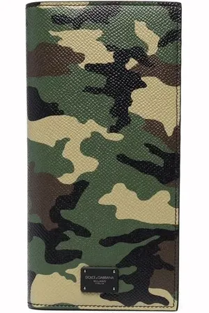 Dolce & Gabbana Portefeuille pliant à motif camouflage