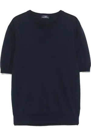 BARBA T-shirt en maille fine