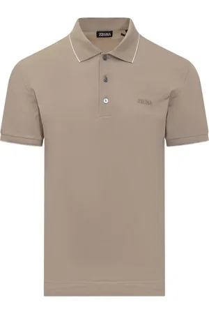 Ermenegildo Zegna Polo à logo brodé