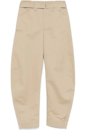 LEMAIRE Pantalon fuselé à taille ceinturée