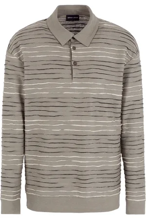 Giorgio Armani Chemise en lin à rayures