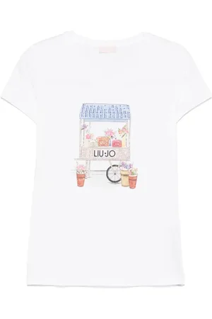 Liu Jo T-shirt à ornements strassés