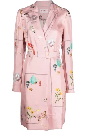Lanvin Robe-chemise à imprimé Botanica