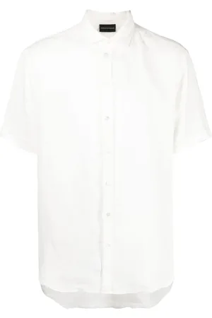 Emporio Armani Chemise boutonnée à manches courtes