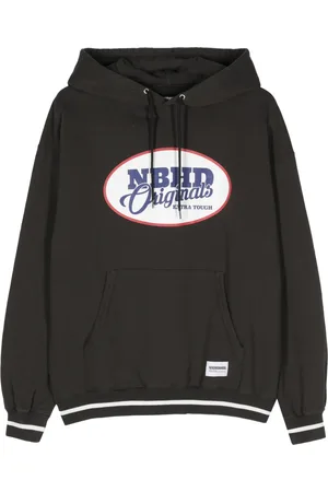 NEIGHBORHOOD Hoodie College LS à logo imprimé