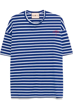Plan C T-shirt à rayures