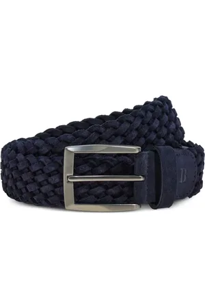 Boggi Milano Ceinture en cuir tressé